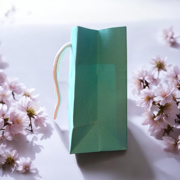 Tiffany & Co. Blue Gift Bag 6"×5"x3" NWOT - Picture 2 of 7